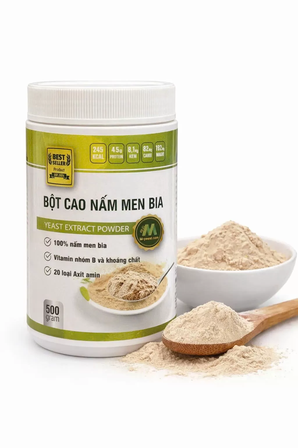 Bôt cao nấm men 500g