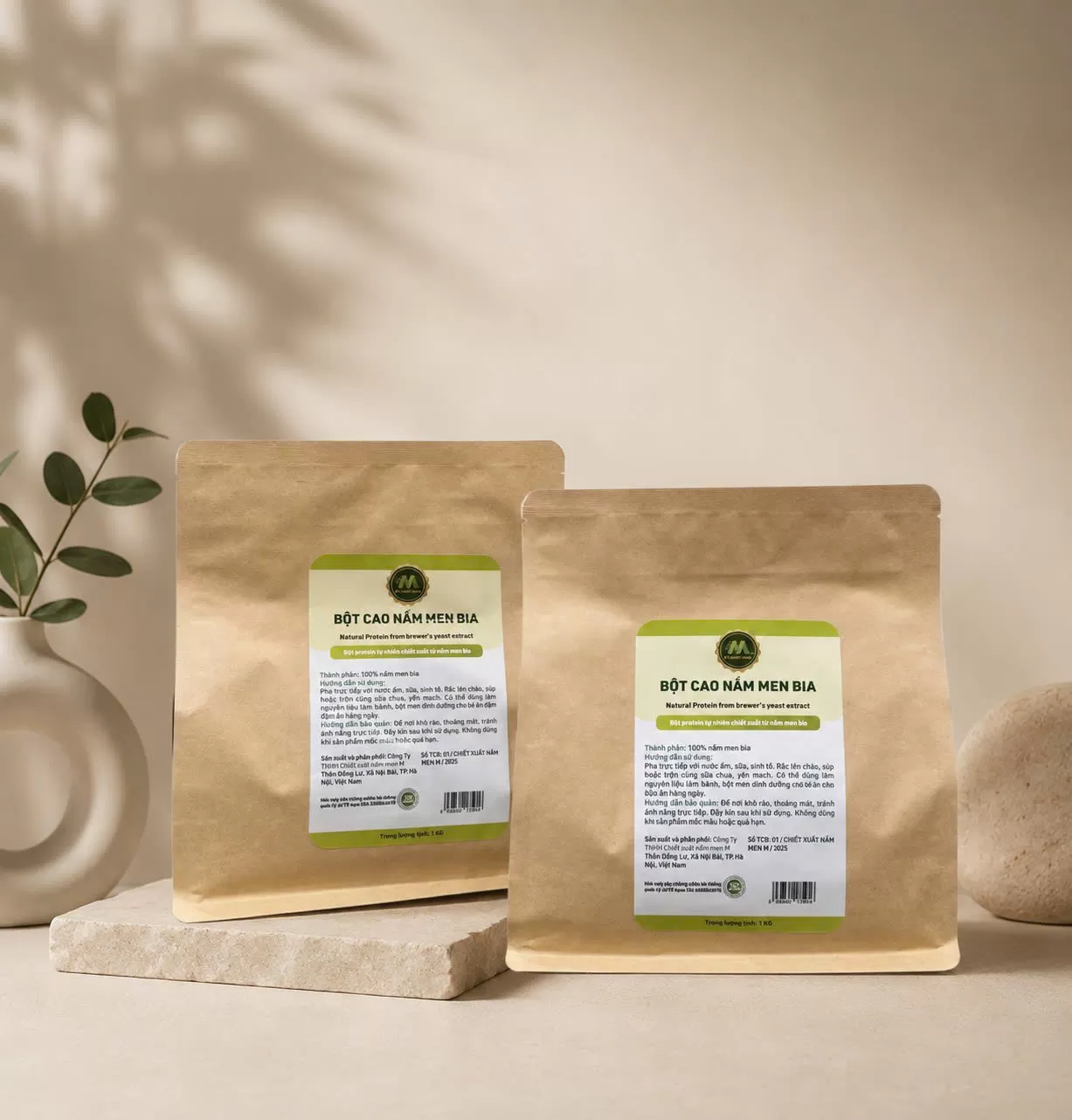 Bột cao nấm men bia nguyên chất 2kg