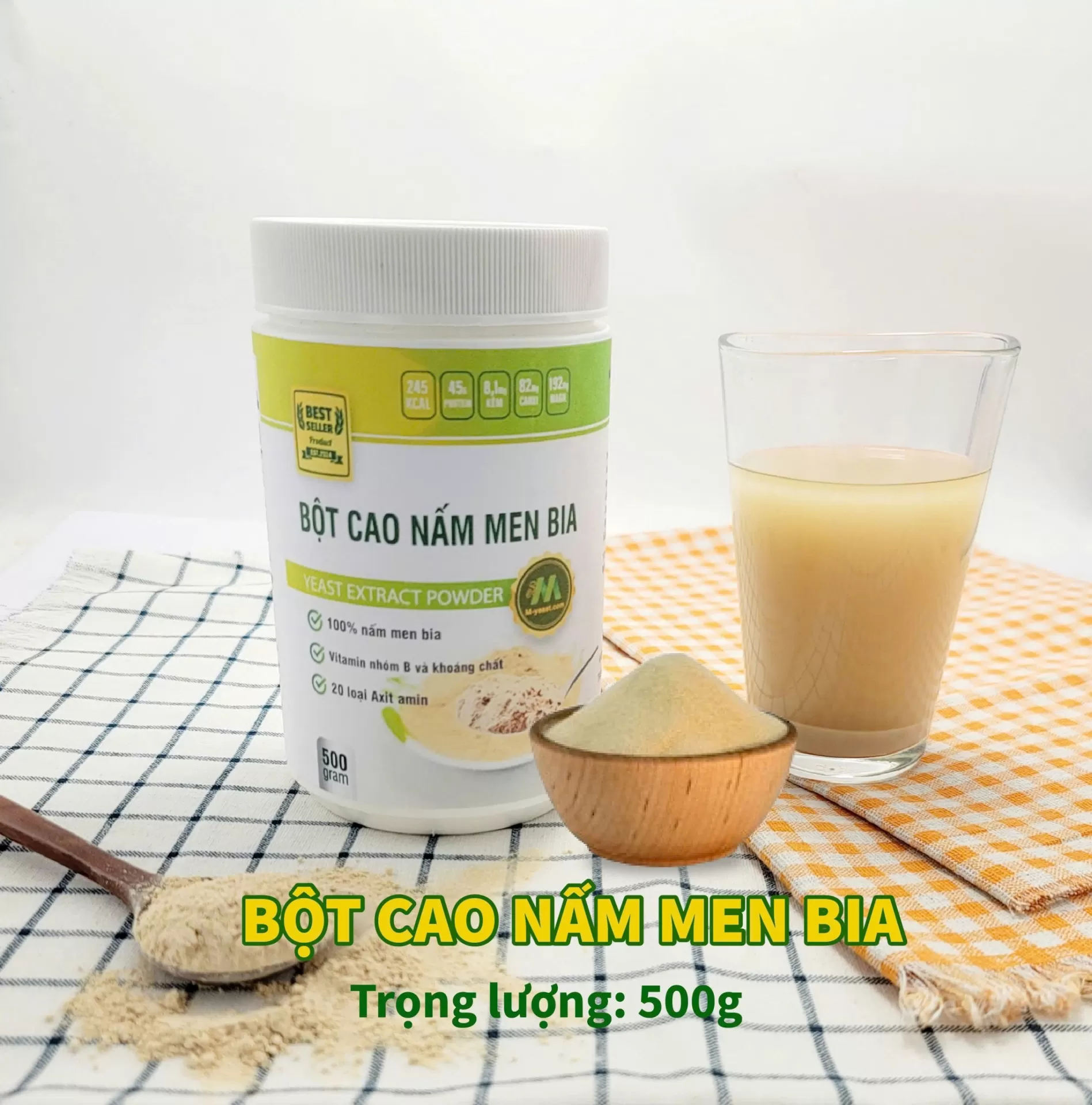 Bôt cao nấm men 500g