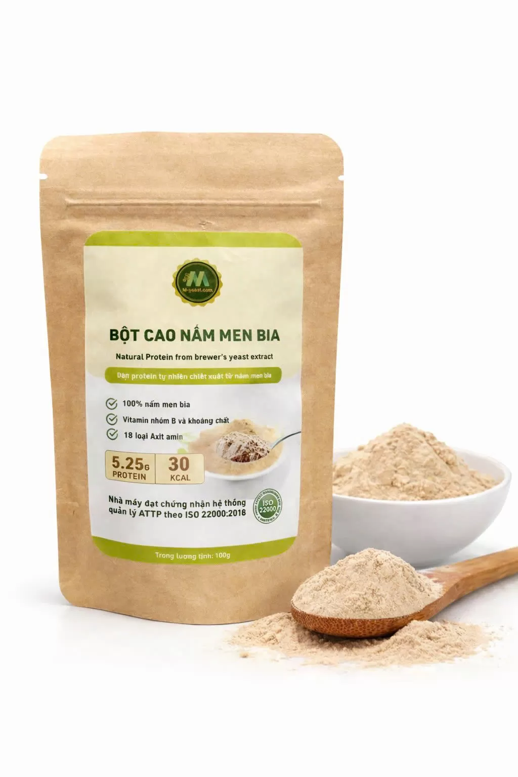 Bột cao nấm men 100g