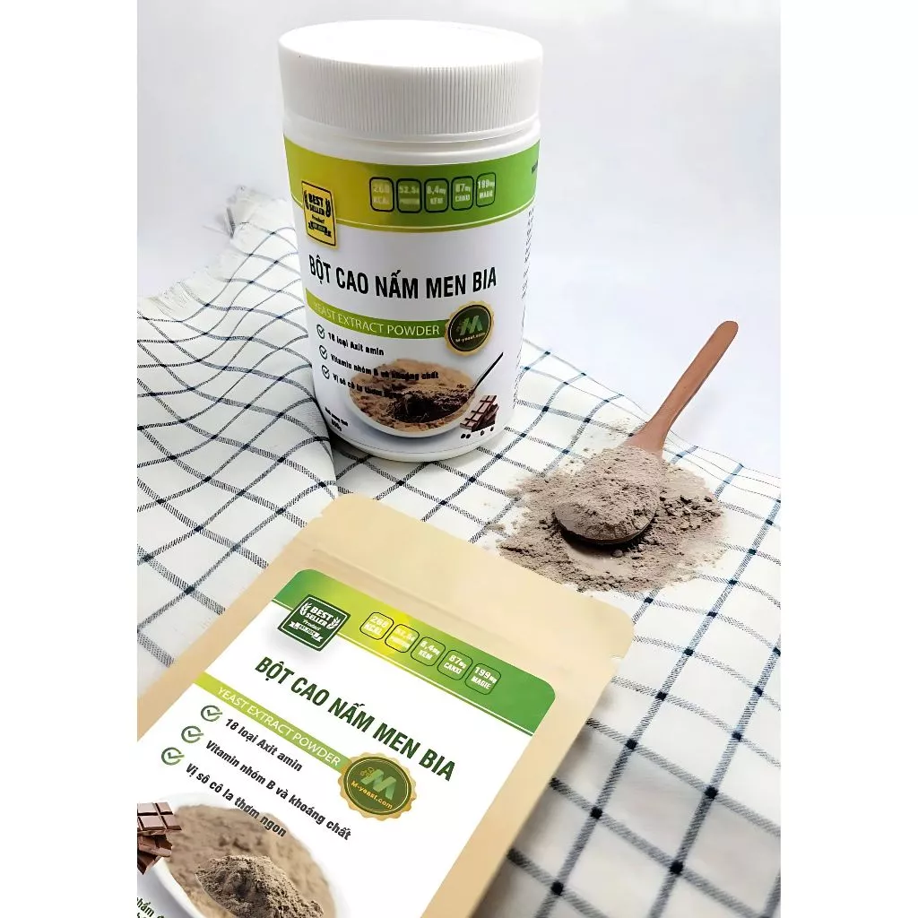 Bột cao nấm men vị sô-cô-la 500g